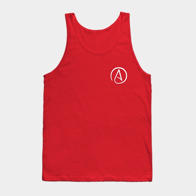 Atheism Symbol Tank Top by ClothedCircuit